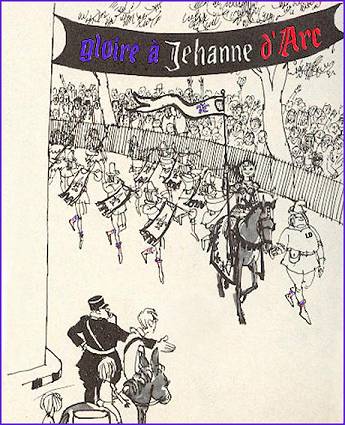 Procession Jeanne d'Arc