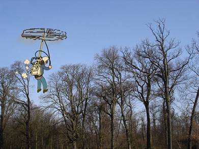 Parc de Saint-Cloud, tout pr&egrave;s du ciel...