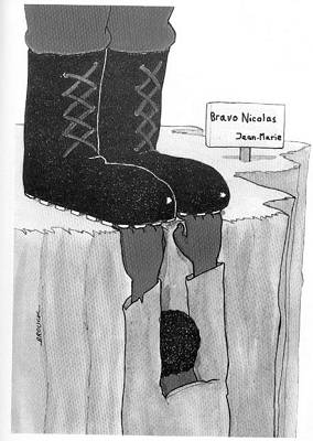 Dessin de Brouck.