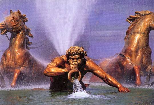 Versailles, bassin d'Apollon