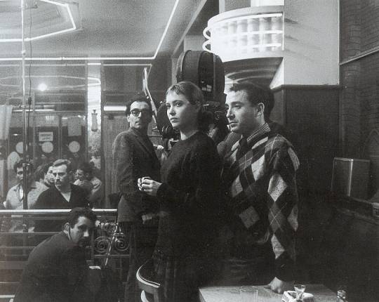 Claude Brasseur, Anna Karina, Godard.