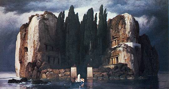 Dans le roman, on ne voit pas l'autre rive.