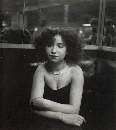 Caf&eacute; parisien, ann&eacute;es 50.