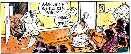 Fausse mort, vraie faux.