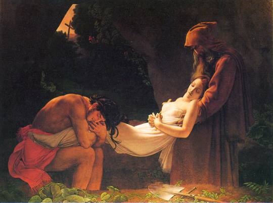 &laquo;Elle paraissait enchant&eacute;e par l'Ange de la m&eacute;lancolie, et par le double sommeil de l'innocence et de la tombe.&raquo;